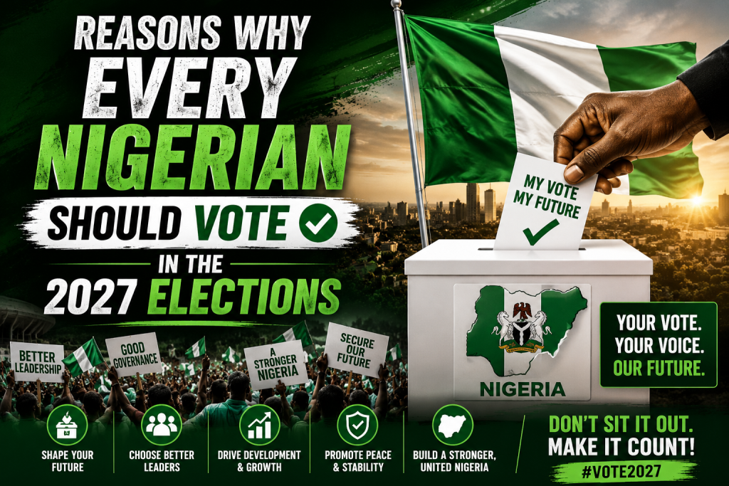 Why Every Nigerian Should Vote in the 2027 Election